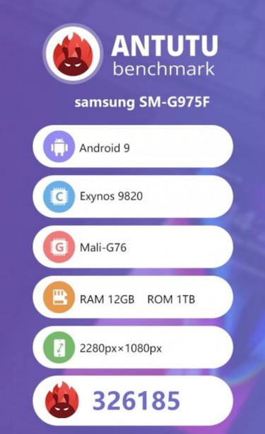 Samsung Galaxy S10+ es el móvil Android más potente, según AnTuTu