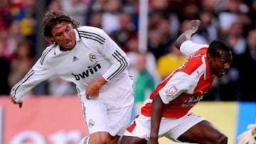 Santa Fe enfrentó al Real Madrid en el año 2008 en el estadio El Campín de Bogotá.