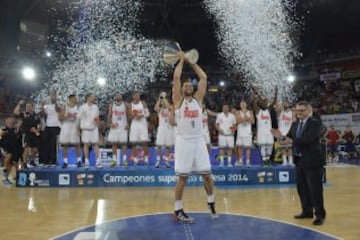 El Real Madrid campeón de la Supercopa.