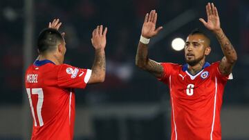 Medel felicita a Vidal: "Te mereces esto y más, amigo de mil batallas"