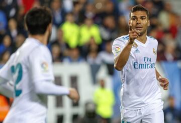 Casemiro marcó el 0-2.