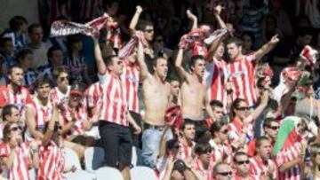 EN LA DISTANCIA. El Athletic jugará ante Osasuna en Anoeta.
