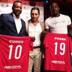 El Racing Murcia ficha a Edwin Congo y al hermano de Pogba