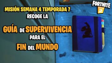 &iquest;D&oacute;nde est&aacute; la gu&iacute;a de supervivencia para el fin del mundo en Fortnite?