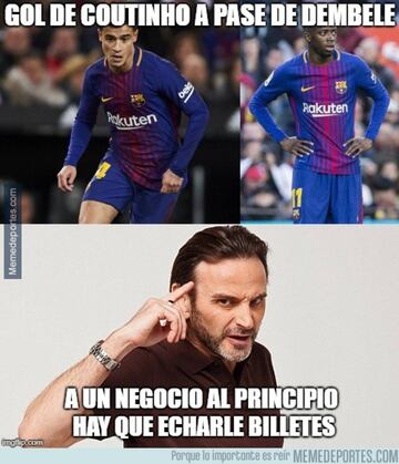 Los memes del título del Barça se acuerdan del Real Madrid