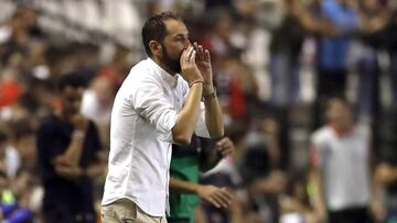 Pablo Machín, en Vallecas.