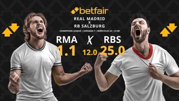 Real Madrid vs. RB Salzburg: horario, dónde ver, pronósticos, estadísticas y clasificación