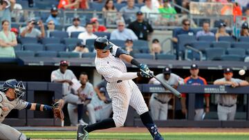 Aaron Judge conectó un cuadrangular para dejar tendido a los Astros en el cuarto encuentro de la serie en el Bronx