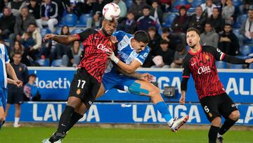 La última victoria fue ante el Mallorca.