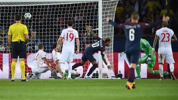 PSG 3 - Bayern 0: Vidal no puede ante la magia de Neymar