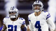 Dak Prescott, quarterback de los Cowboys, buscar&aacute; obtener su segunda victoria en playoffs a costa de los 49ers en la Super Wild Card Round de 2021.