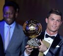 Cristiano no llevó su Balón de Oro al museo por el temporal