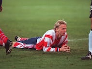 Nacido en Checoslovaquia, jugó 105 partidos con el Atlético de Madrid desde 1996 hasta 2000. Tras ello. militó en equipos como el Lens francés o el Slavia de Praga checo.