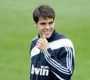 Kaká se entrenó ayer sin dolor y apunta a Zaragoza
