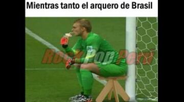 Los memes más divertidos de la polémica eliminación de Brasil ante Perú