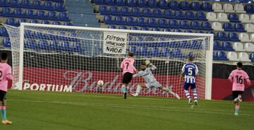 1-1. Antoine Griezmann marcó el primer gol.