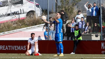 Lucas Pérez no tuvo su mejor día ante el Sanse.