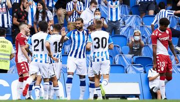 Willian José, tras marcar al Mónaco