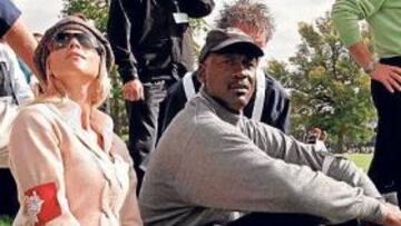 Elin y Jordan, tras Tiger.