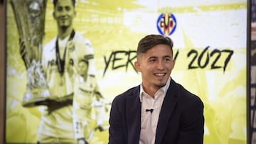 16/11/21 PRESENTACION DE LA RENOVACION CON EL VILLARREAL DE YEREMI PINO RUEDA DE PRENSA YEREMY PINO