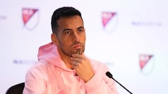 Sergio Busquets: "We have to be a solid team, beyond the names"