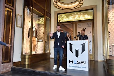 Barcelona launch for new Leo Messi fashion brand