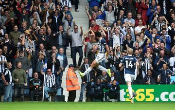 En el primer partido de la liga en The Hawthorns, el West Bromwich Albion ganó por un gol al AFC Bournemouth gracias a un gol Hegazi. 

Goles: West Bromwich Albion (Hegazi) | AFC Bournemouth