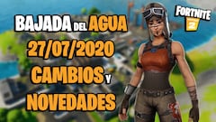 Fortnite: el agua baja otra vez; vuelven Muelles Mugrientos y Pantano Pegajoso