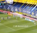 La inexorable ley del ex: Izquierdoz de cabeza para que Boca le gane a Lanús
