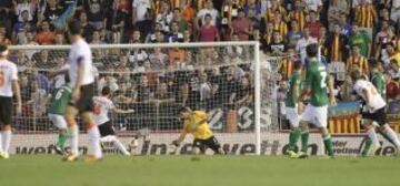 Valencia-St. Gallen. Fede marca el 3-0.