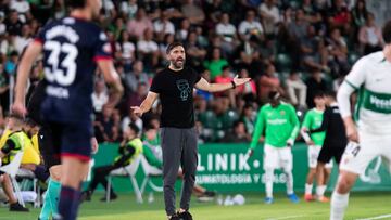 ELCHE CF vs RC DEPORTIVO de LA CORUÑA, Hypermotion League, Second Division Championship, Martinez Valero Stadium, Elche, Comunidad Valenciana. 13 October 2024.
