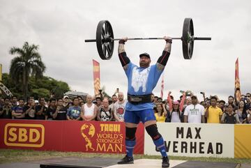 Hafthor Julius Bjornsson.