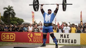 Hafthor Bjornsson’s return to strongman competitions suffered a huge setback over the weekend.