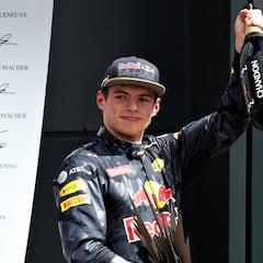 Verstappen analiza sus luchas contra Rosberg y Raikkonen