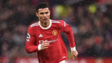 Ronaldo, jugador del Manchester United, durante el partido contra el Southampton.