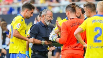 &Aacute;lvaro Cervera durante el partido.