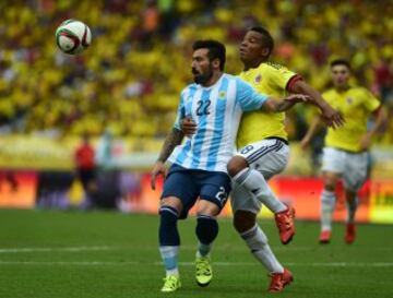 Colombia y Argentina transpiraron buen fútbol en el Metropolitano