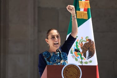 Cómo Sheinbaum ha conseguido imponerse a Trump en la guerra arancelaria y ganar popularidad internacional
