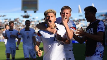 El USYNT aseguró su lugar en los octavos de final de la Copa del Mundo Sub 20 tras vencer de manera contundente sobre el final del partido a su similar de Fiji.