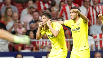 21/08/22 ATLETICO DE MADRID VILLARREAL
PARTIDO PRIMERA DIVISION
GERARD MORENO Y PAREJO CELEBRAN GOL 0-2