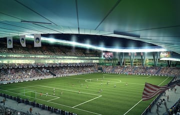 Futuro estadio del NY Cosmos. 