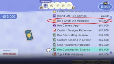 Animal Crossing: New Horizons, ¿cómo funcionará la cocina? Todo lo que sabemos