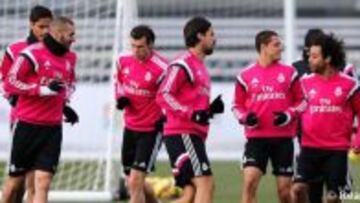 El Real Madrid sigue preparando el próximo encuentro.