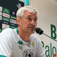 Setién: “¿Destitución? El club sigue confiando en el proyecto”