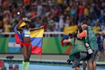 Caterine Ibargüen logra medalla de oro en Salto Triple