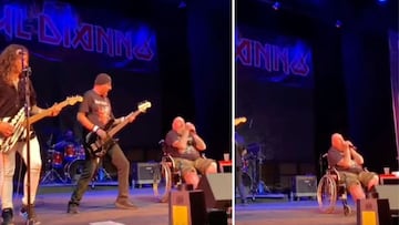 Video: La vez que Paul Di’Anno, primer vocalista de Iron Maiden dio un concierto en Pachuca, México