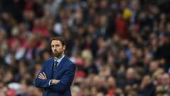 Pensive Gareth Southgate