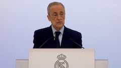 Florentino , ‘sacando pecho’ para poner los pelos de punta a cualquier madridista: hay que escucharlo
