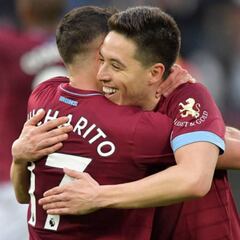 Para Nasri, Chicharito es un cazador dentro del área