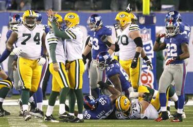 Previas divisionales: Packers-Giants
